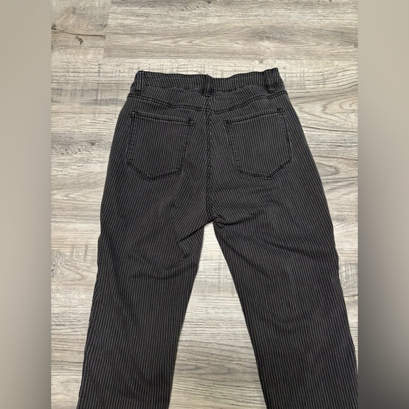 Pinstripe Kancan Ankle Skinny Jeans - Picture 7 of 7